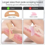 Wooden scraping therapy tools, scraping massage board, wooden half-moon-shaped scraping tools, body massage 6
