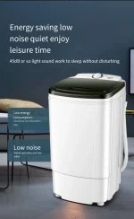10KG Large Capacity Electric Automatic Clothes Dryer Rack Machine Portable Dryer Clothes Portable Dryer Clothes Home 4