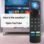 Bluetooth Voice Replacement Remote Control for L5B83G Fire TV Stick 4K Max Stick Lite Cube Smart TV Controller For Smart TVs 2