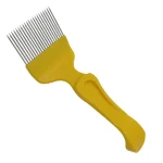1 Pc Beekeeping Shovel Honey Spatula Anti-slip Handle 21 Needle-shaped Cut Honey Knife Spur Tooth Beehive Tools 3