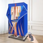 1200-1500W Portable Travel Clothes Dryer Machine PTC 5-layer Heating for Apartments, New Generation Electric Clothes Drying 3
