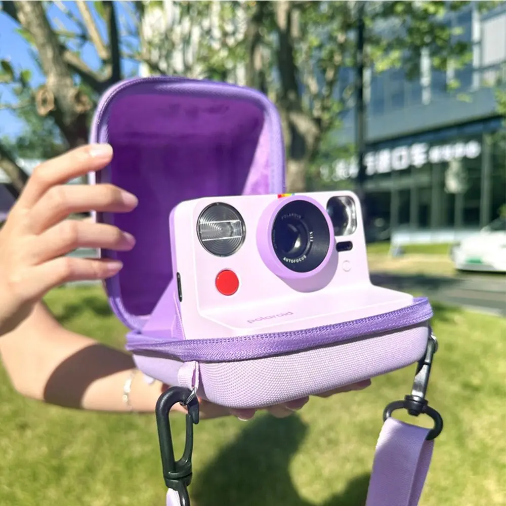 Universal Instant Camera Storage Bag EVA Shockproof Film Camera Carrying Case Cloth Texture for Polaroid GO/One Step 2/NOW+ Universal Instant Camera Storage Bag EVA Shockproof Film Camera Carrying Case Cloth Texture for Polaroid GO/One Step 2/NOW+