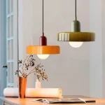 Nordic Glass Bauhaus Dining Room Chandelier Living Room Bedroom Bar Retro Coffee shop Decoration Chandelier Lighting Fixtures 3