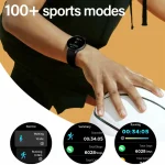 LXASFIT 2025 New Smart Watch Heart Rate Sleep Health Monitor Bluetooth Talk Ladies Sport Smart Watch for Android IOS 5