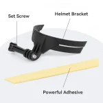 Motorcycle Helmet Chin Stand Mount Holder Full Face Holder for GoPro 13 12 11 10 9 8 DJI Action 6 5 NANO Action Camera Accessory 4