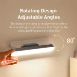 Baseus Night Light Hanging Magnetic LED Table Lamp Stepless Dimming Desk Lamp Rechargeable For Cabinet Bedroom Kitchen Light 5