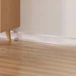 Roll up self-adhesive skirting board anti-collision and waterproof waistline living room and bedroom decorative wall stickers 4