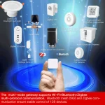Tuya Zigbee Wireless Hub Gateway For Smart Home Automation for Zigbee Devices Via Smart Life Works with Alexa Google Home 4