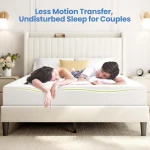 8-Inch Twin Mattress with Cooling Gel Memory Foam, Green Tea Infused for Fresh Sleep, Medium Firm, CertiPUR-US Certified 6