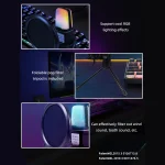 Gaming Computer Professional Condenser Microphone Mic PC Laptop USB Wired Live Streaming Podcast Studio Mike Kit Gamer Karaoke 3