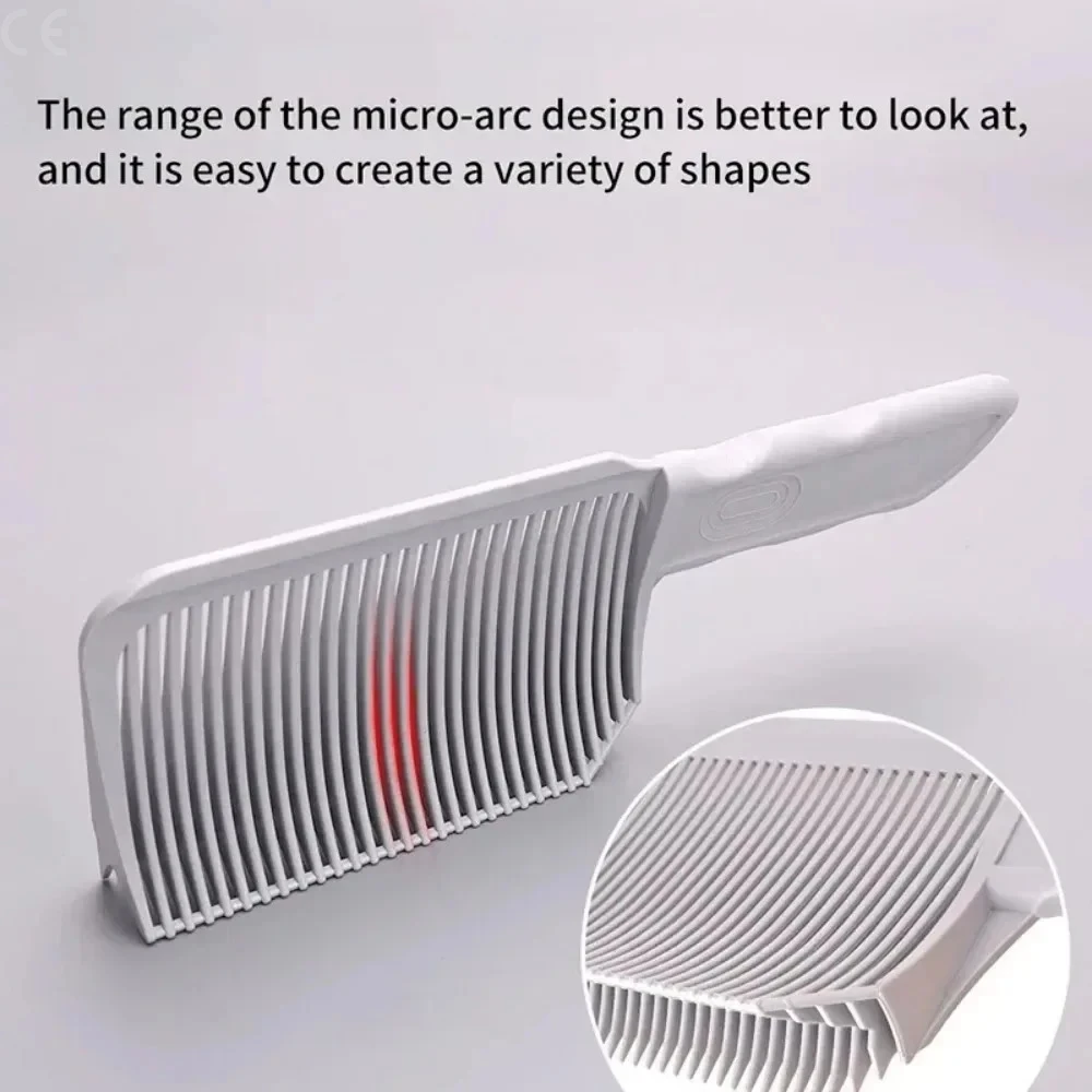 Fading Comb Professional Barber Clipper Blending Flat Top Hair Cutting Comb For Men Heat Resistant Fade Brush Salon Styling Tool Fading Comb Professional Barber Clipper Blending Flat Top Hair Cutting Comb For Men Heat Resistant Fade Brush Salon Styling Tool