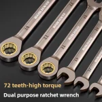 Universal Torx Wrench Adjustable Torque 8-22mm Ratchet Spanner for Bicycle Motorcycle Car Repair Tools Mechanical Tool 3