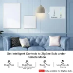 Tuya ZigBee Button Scene Switch Intelligent Linkage Smart Switch Battery Powered Automation Work With Smart Life Zigbee Devices 5