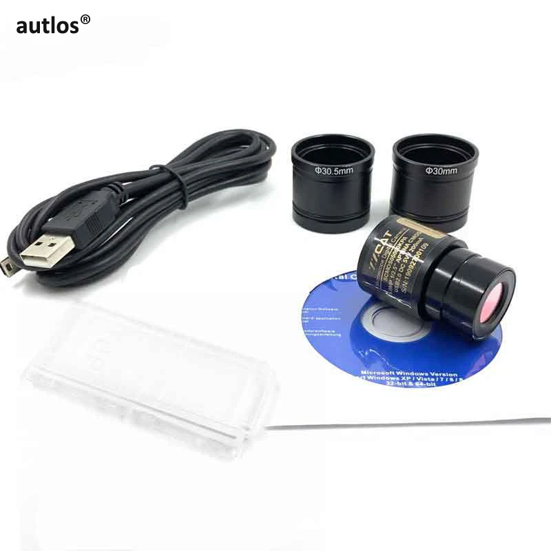 5MP USB 2.0 Digital Eyepiece Camera Biological Stereo Microscope Industrial Video Camera with Ring Adapter 23.2 30 30.5 MM 5MP USB 2.0 Digital Eyepiece Camera Biological Stereo Microscope Industrial Video Camera with Ring Adapter 23.2 30 30.5 MM