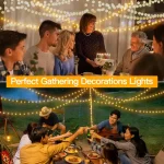 1PCS 500/1000LED Fairy String Lights Christmas Garland Outdoor Decor Lights Waterproof With Remote For Tree Street Wedding Party 4