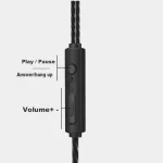 Wired Headphones 3.5mm Sport Earbuds with Bass Phone Earphones Stereo Headset with Mic volume control Music Earphones 4
