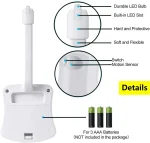HOMEFISH Wireless Motion Sensor LED Night Light RGB 8 Colors Toilet Bathroom Atmosphere Colorful Lamp Sensor LED Night Lights 5