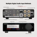 AIYIMA A80 TPA3255 DAC Bluetooth PFFB Stereo Power Amplifier 300Wx2 Class D 2.0 HiRes Digital Amp with RCA TRS OPT COA USB Input 2