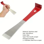 1pc Beekeepers Extracting Scraper Beekeeping Stainless Steel HookHive Tool Beekeeping Equipment 4