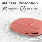 Silicone Cell Phone Cable Bag Data Cable Storage Box Travel Earphone Wire Key U Drive USB Rating Organizer Case 3
