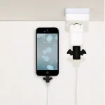 2Pcs Cute Angel Wing Cable Protector Earphone USB Cable Winder Wire Organizer Holder Clip Wrap Desk Set Stationary for iphone 4