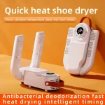 Q1 Intelligent Timer Shoe Dryer Adjustable Dryer Quick Drying Deodorizing Sterilizing Shoe Dryer Household Shoe Warmer Heater 5