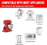 Kitchen Storage Cord Wrapper Cable Cord Wire Organizer Kitchen Appliances Smart Wrap For Charging Data Cable Protector Winder 6