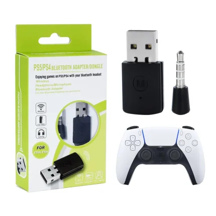 USB Adapter Bluetooth-compatible Transmitter For PS5 Playstation 5 Bluetooth4.0 Headsets Receiver PS4 Headphone Dongle receiver