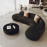 Modern Luxury Living Room Sofas White Minimalist Comfortable Large Size Living Room Sofas Designer Muebles Terrace Furniture 2