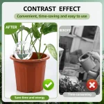2/4Pcs 500ML Automatic Drip Irrigation System Self Watering Plant Watering Bulbs for Garden Flower Plants Watering Balls Devices 4