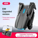 E99 Folding Drone Quadcopter Remote Control Handle Four Axis Aircraft HD 4K Photography UAV Altitude Fixation 2