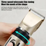 Electric Hair Trimmer Shaver Home Trimmers for Men Hair Clipper Professional Rechargeable Shavers Barber hair Cutting Machine 2