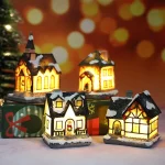 Christmas House Light Decorations For Home Ornaments Kids Xmas Gift New Year 2025 Navidad Decor Bedroom Night Light With Battery 3