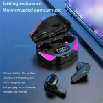 Fashion Bluetooth Earphones Wireless Headset with Microphone for Sports Running And Gym Game Headphones 5