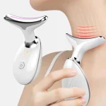 7 Colors Face Neck Massager Household Lifting And Firming Facial Electric Introduction Beauty Massage Face Care Tools 04