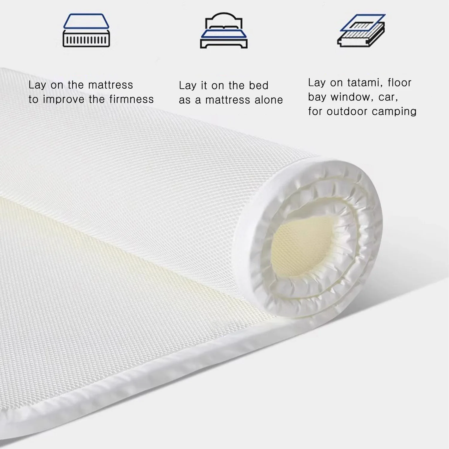 Bed Mattresses Summer Cool Mat Four Seasons Breathable Mattress 3D Air Mesh Topper Comfortable Mattress Cool Mat Ventilated Desi Bed Mattresses Summer Cool Mat Four Seasons Breathable Mattress 3D Air Mesh Topper Comfortable Mattress Cool Mat Ventilated Desi