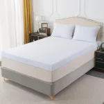 memory foam mattress topper for soft support and breathable cover, ideal for back pain relief 2