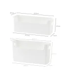 Non Perforated Cling Film Rack Inside Cabinet Wall Shelf Shelves Spice Rack Dish Drying Rack Cabinet Door Organiser For Kitchen 5