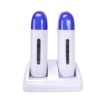 Wax Warmer Hair Removal Machine Double Depilatory Roll On Wax Heater Efficient And Mild Suitable for Arm Legs Face Back Armpit