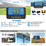 1000W Solar Panel 12V Solar Cell With 60A 100A Controller Solar Charge for Phone RV Car MP3 PAD Charger Outdoor Battery Supply 5