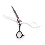 Purple Dragon Hair Scissors Professional 6" Japan Stainless Hair Cutting Scissors Barber Shop Hairdressing Thinning Shears Z1019 3