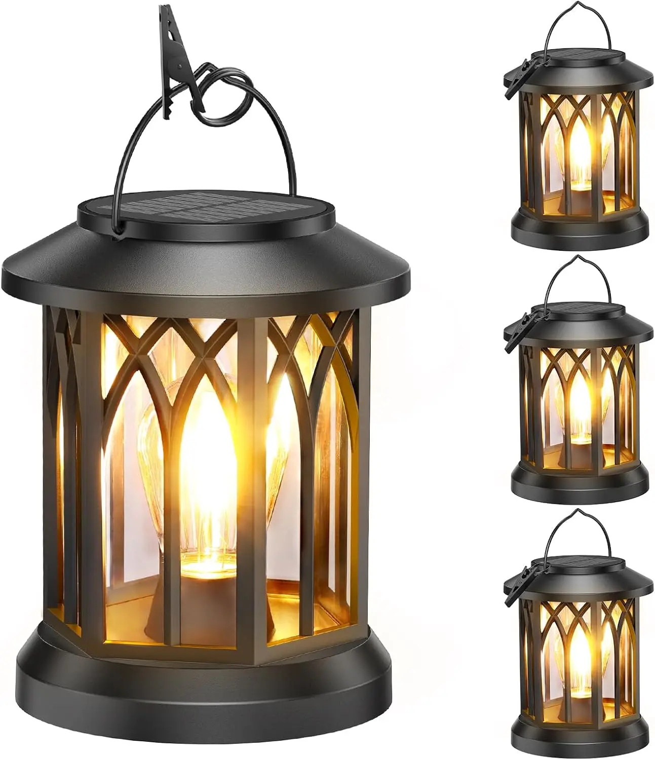Solar Lantern Outdoor Lights, Upgraded Bright Solar Lanterns Outdoor Waterproof, Hanging Solar Powered Lantern Over 12Hrs Lights Solar Lantern Outdoor Lights, Upgraded Bright Solar Lanterns Outdoor Waterproof, Hanging Solar Powered Lantern Over 12Hrs Lights