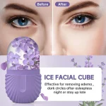 Ice Face Roller Ice Cube Beauty Massage Silicone Ice Mold For Eye Puffiness Ice Facial Roller Shrink Pores 5