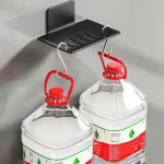 1 szt. Czarna mydelniczka ze stali węglowej, nieperforowana, ścienna mydelniczka łazienkowa, uchwyt na mydło łazienkowy, półka d 4