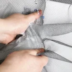 Customizable Size Window Mosquito Nets Insect Fly Screen Curtain Indoor anti-mosquito Fly Bug Mesh Mosquito Nets Insect Screen 4