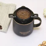 Collapsible Coffee Filter Portable Stainless Steel Drip Coffee Tea Holder Funnel Basket Reusable Tea Pot Holder Coffee Dripper 5
