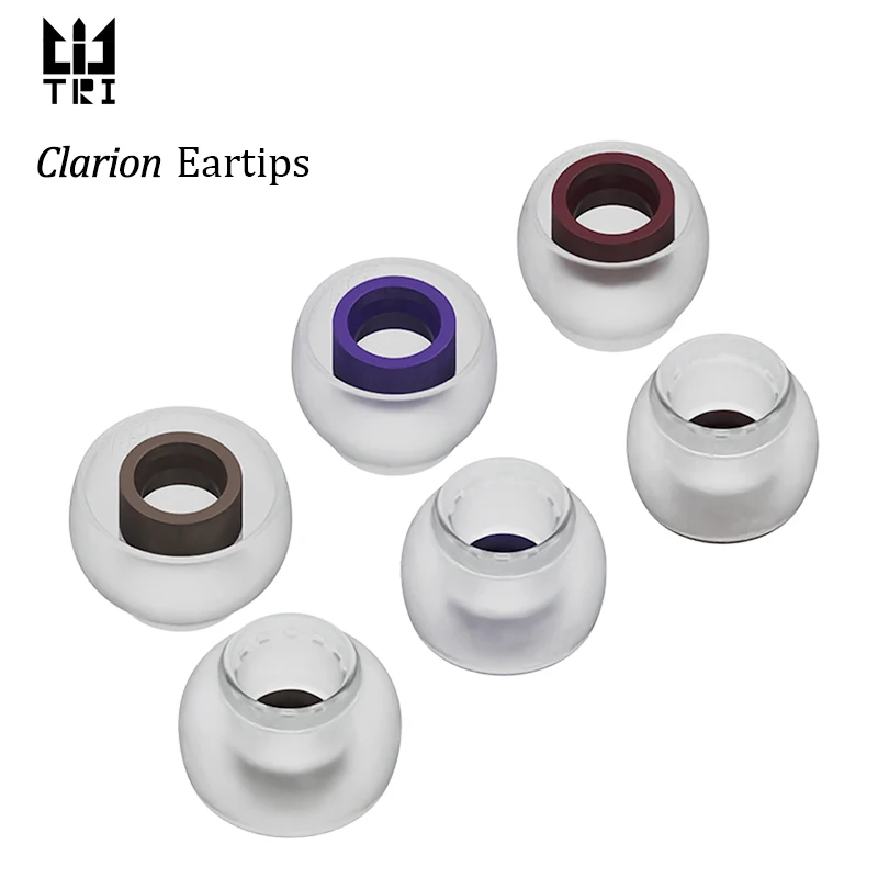 TRI Clarion Silicone Earphone Eartips 3 Pairs for S/M/L Size Headphone Accessory Wired Headset Earbuds KBEAR HBB KAI I3 Pro IEMS TRI Clarion Silicone Earphone Eartips 3 Pairs for S/M/L Size Headphone Accessory Wired Headset Earbuds KBEAR HBB KAI I3 Pro IEMS