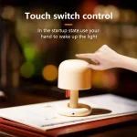 Mini Sunset Night Light Creative LED Table Lamp USB Rechargeable Desk Bedside Bedroom Coffee Bar Room Decor Atmosphere  Lamp 2