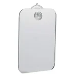 1PCS Acrylic Mirror With Wall Suction Shower Mirror For Man Shaving Women Makeup Portable Travel Bathroom Accessories 6