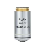 Professional 4X 10X 20X 40X 100X Infinity Plan Objective Lens 195 Achromatic Objectives for Olympus Microscope 5